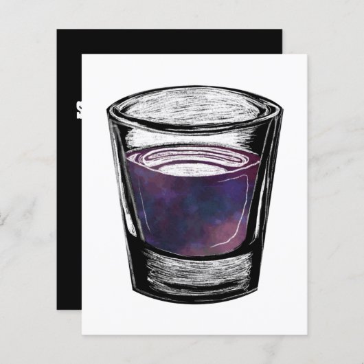 shot glass (Front/Back)