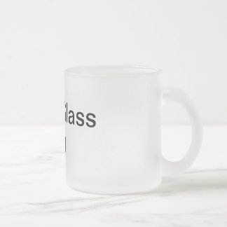Shot Glass 2.0 Frosted Glass Coffee Mug