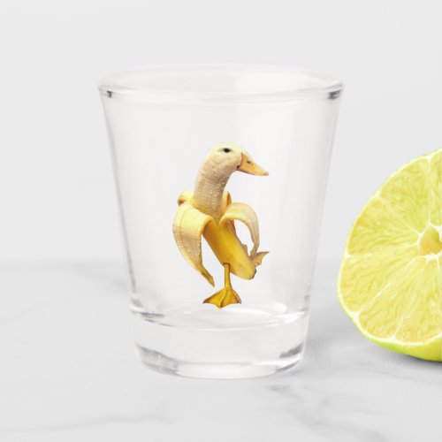 Shot Glass Banana Duck Meme