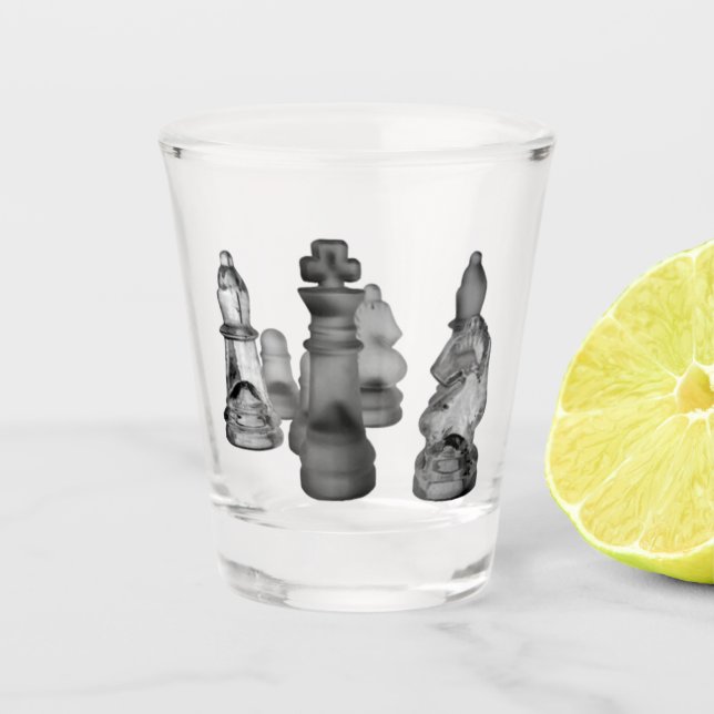 Shot glass Chess (Front)