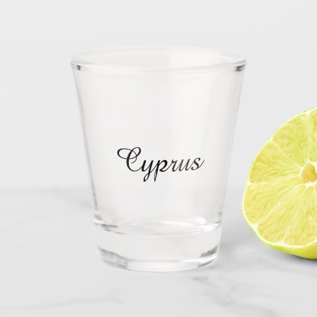 Shot Glass (Cyprus) (Front)