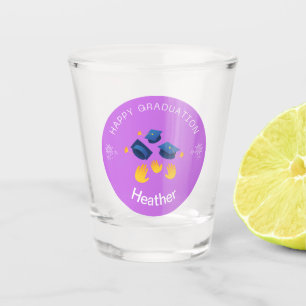 Shot Glass - Happy Graduation Personalize-Add name