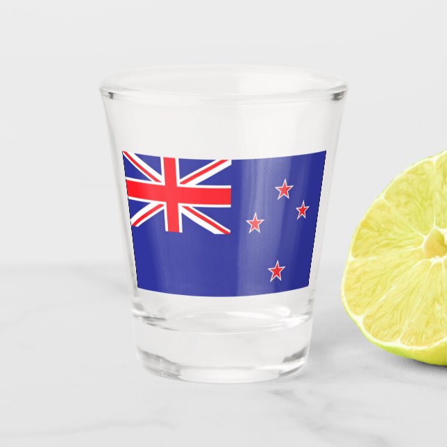 Shot glass New Zealand (Front)