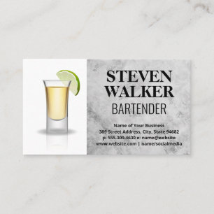 Shot Glass of Tequila Appointment Card