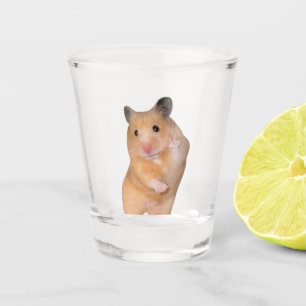 Shot Glass Peace Hamster Meme
