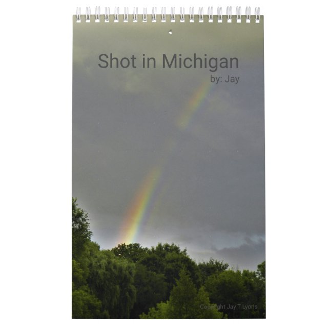 Shot in Michigan Calendar (Cover)