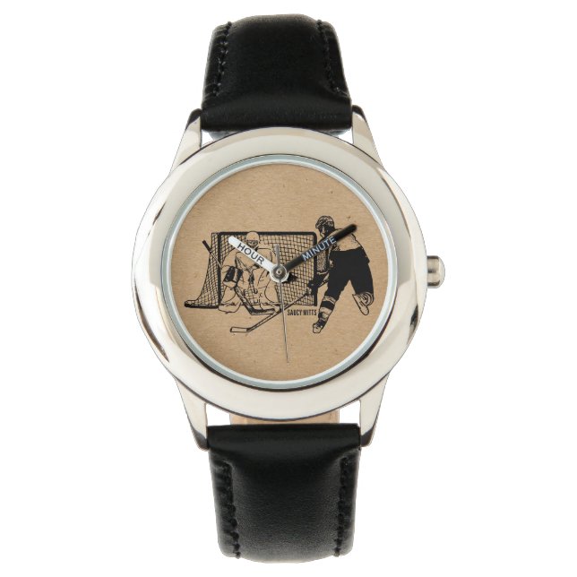 Shot on Net Hockey Watch (Front)