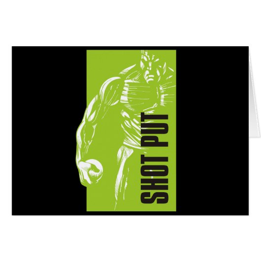 shot put (Front Horizontal)