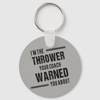 Shot Put Discus Javelin Hammer Throw Keychain