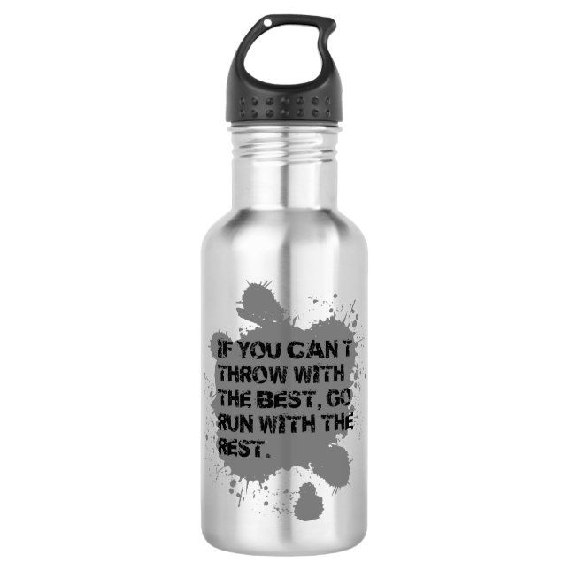Shot Put Discus Javelin Hammer Throw Waterbottle Water Bottle (Front)