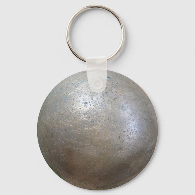 shot put implement keychain (Front)