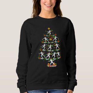 Shot Put Sports Xmas Lights Shot Put Christmas Tr Sweatshirt