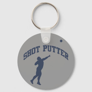 Shot Putter Keychain
