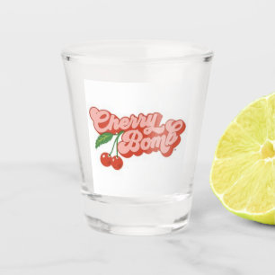 shotglass cherry bomb shot glass