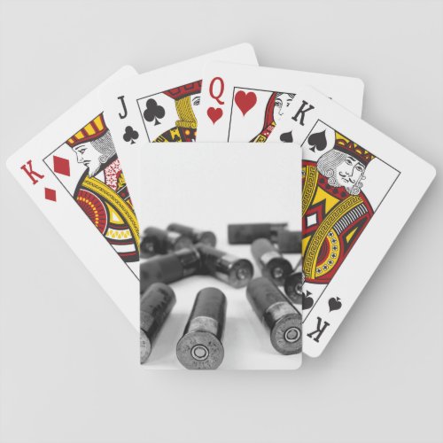 Shotgun Shells Poker Cards