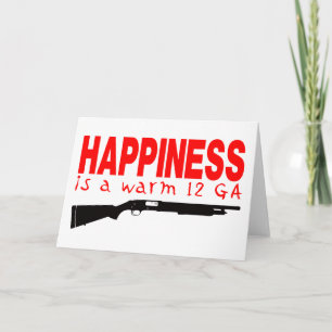 SHOTGUN SHOOTING CARD