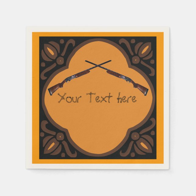 Shotgun Wedding Napkins (Front)