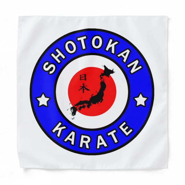 Shotokan Karate Bandana (Front)