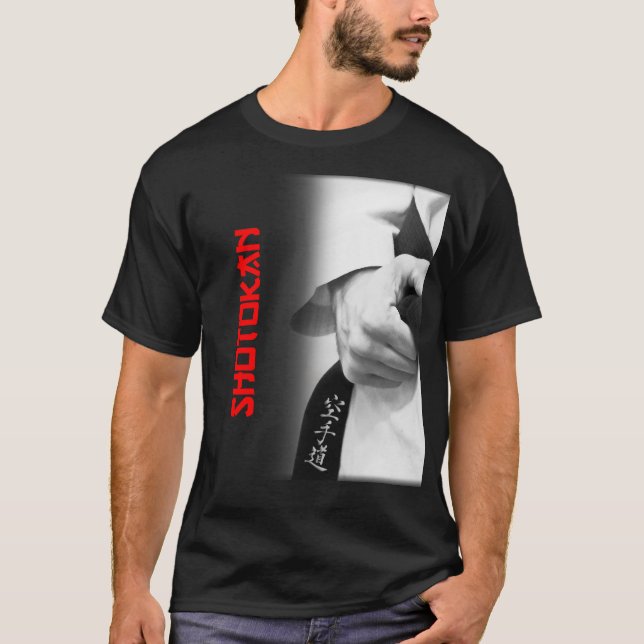 Shotokan Karate Black Belt Moment - Budo T-Shirt (Front)