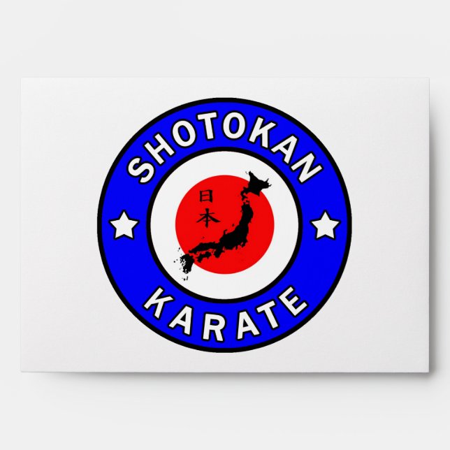 Shotokan Karate Envelope (Front)