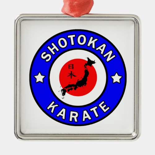 Shotokan Karate Metal Ornament