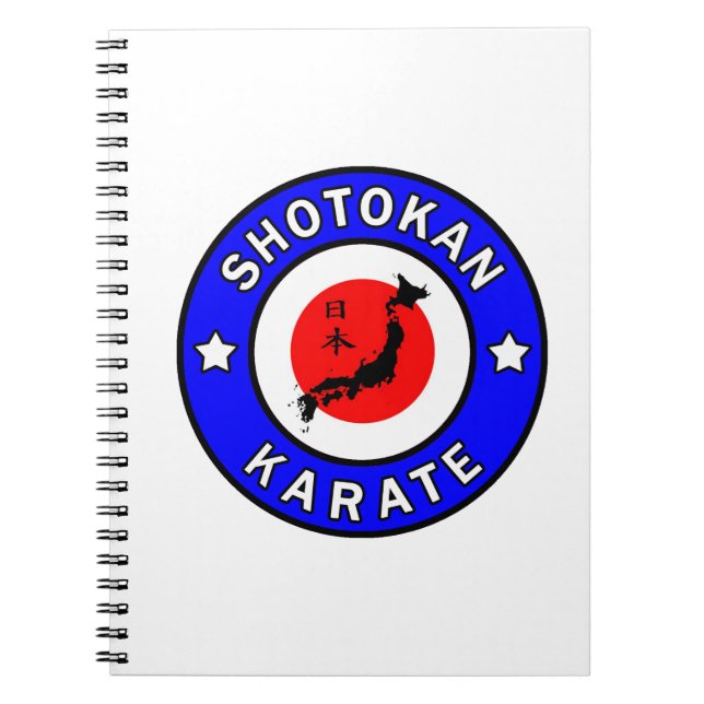 Shotokan Karate Notebook (Front)