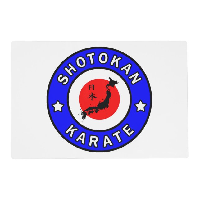 Shotokan Karate Placemat (Front)