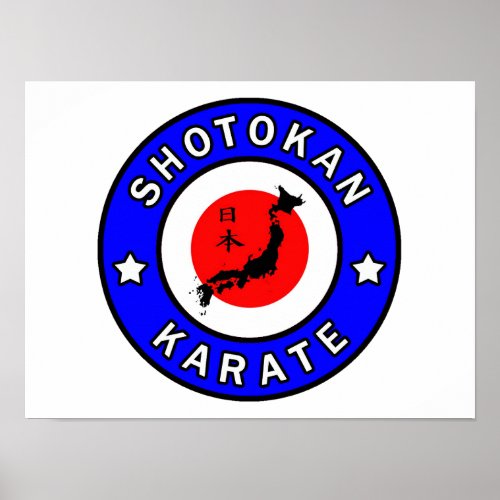 Shotokan Karate Poster