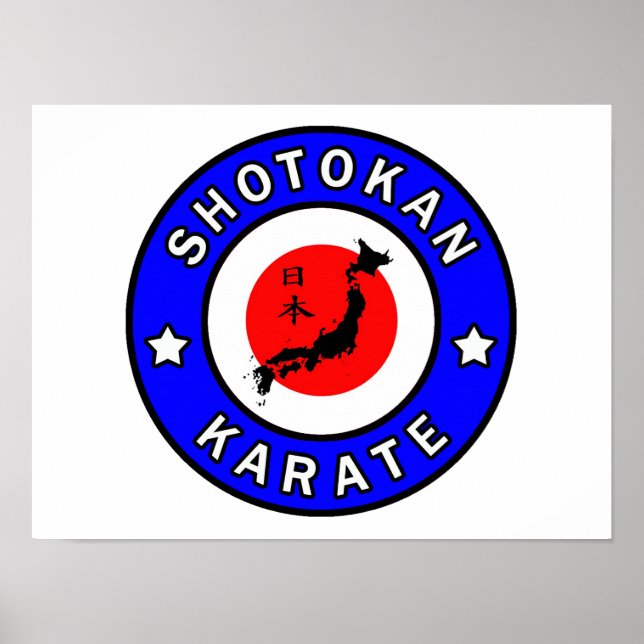 Shotokan Karate Poster (Front)