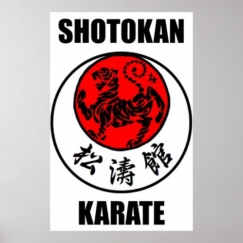 Shotokan Karate Poster