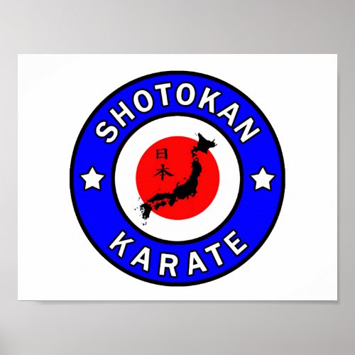 Shotokan Karate Poster