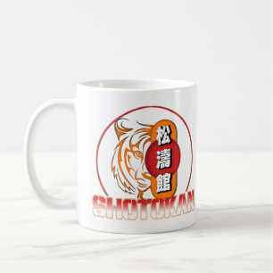 Shotokan Karate Sensei Mug Tiger and Kanji