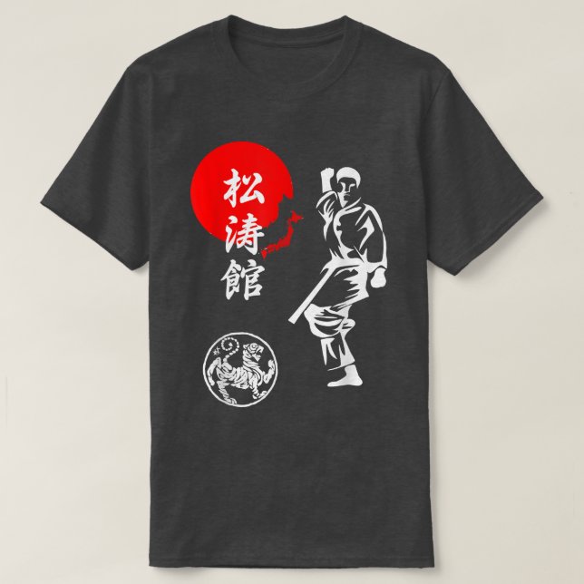 Shotokan Karate Spirit Martial Arts Japan Budo Des T-Shirt (Design Front)