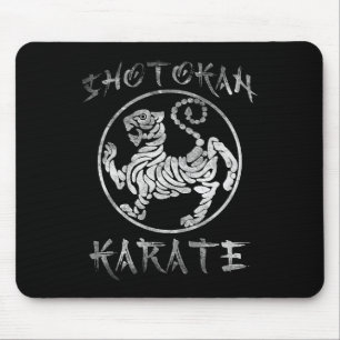 Shotokan Karate Symbol Tiger Dojo Training Kanji V Mouse Pad