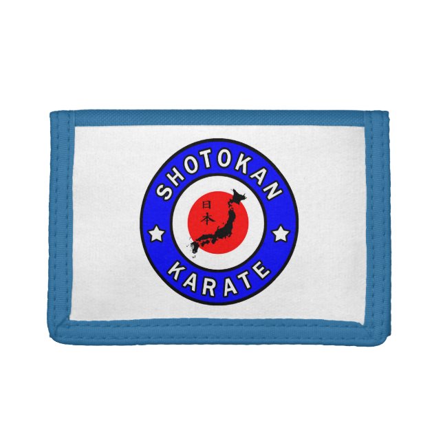 Shotokan Karate Trifold Wallet (Front)