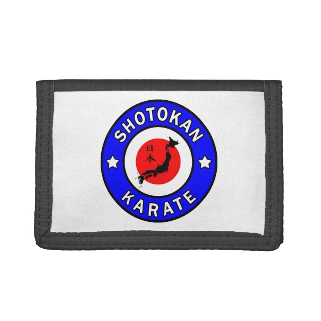 Shotokan Karate Trifold Wallet (Front)