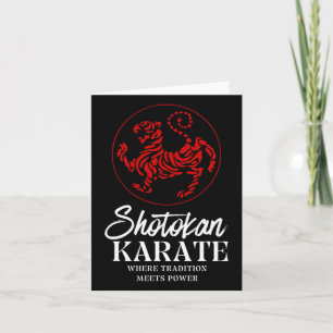 Shotokan Karate Where Tradition Meets Power Card