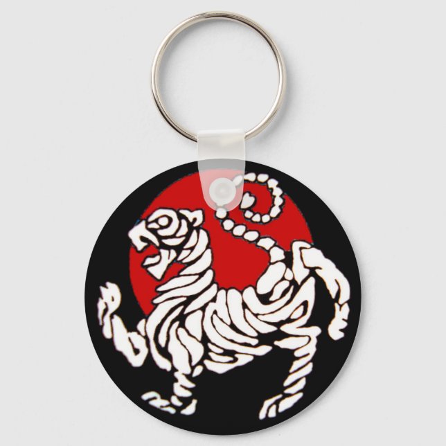 Shotokan Rising Sun Keychain (Front)