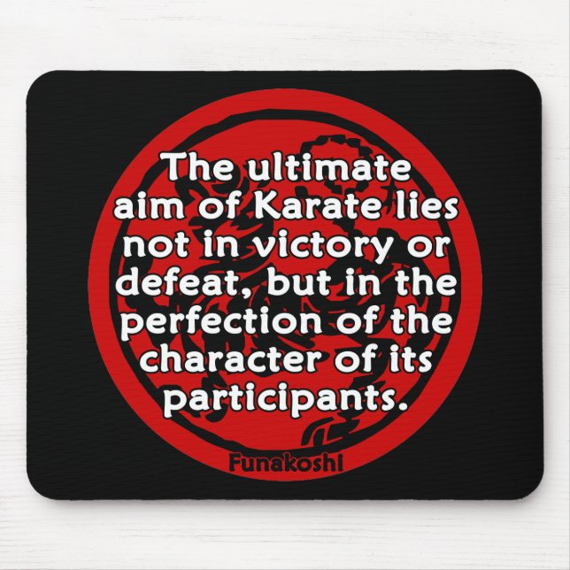 Shotokan - The Ultimate Aim Mouse Pad (Front)