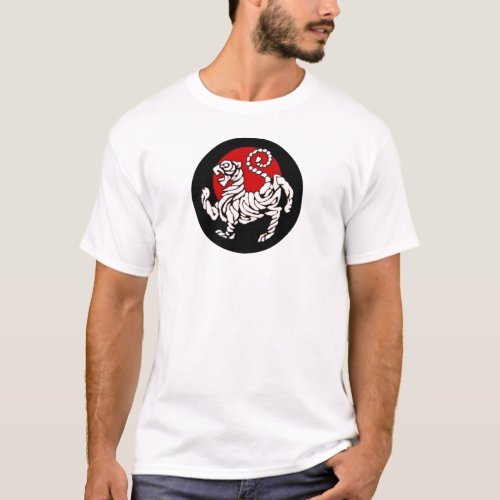 Shotokan Tiger Rising Sun T_Shirt