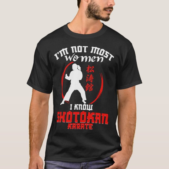 Shotokan Tiger Woman Girl Lady Practicioner Shotok T-Shirt (Front)