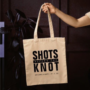 Shots Before the Knot Bachelorette Party Tote Bag