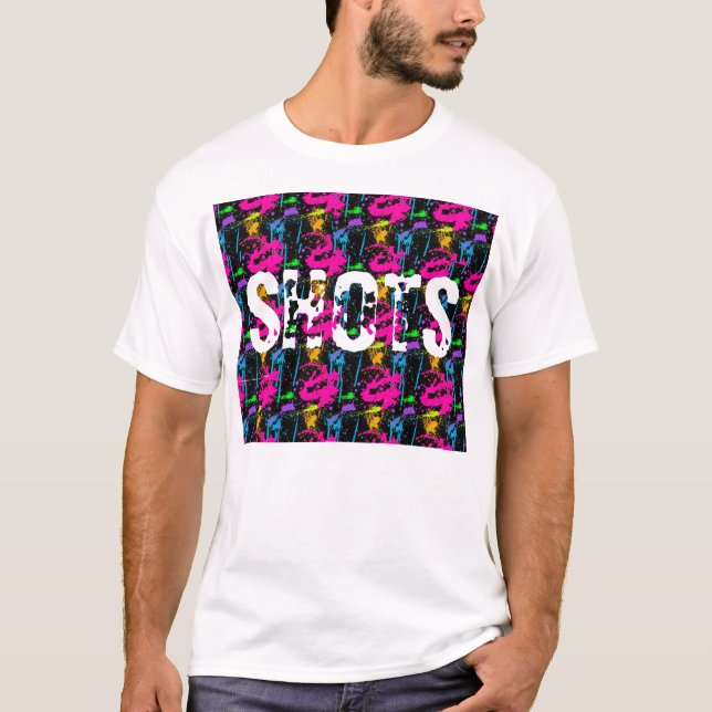 Shots Neon Tees (Front)