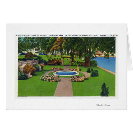 Shotwell Memorial Park Scene by the Lake Shore (Front Horizontal)