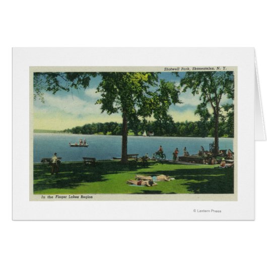 Shotwell Park on a Sunny Day Cards (Front Horizontal)