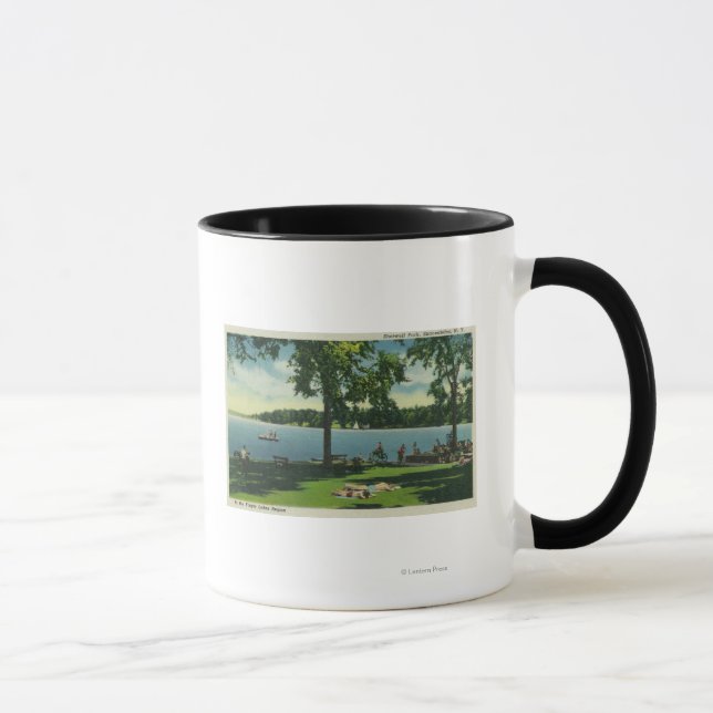 Shotwell Park on a Sunny Day Mug (Right)