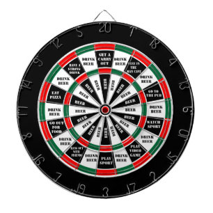 Should I have a beer - decision maker Dartboard With Darts