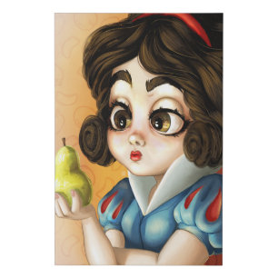 Should I switch to pears? Faux Canvas Print