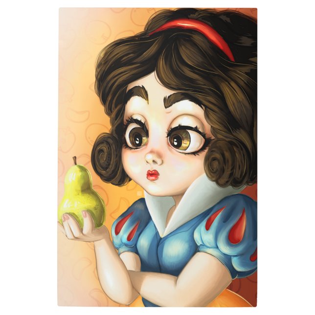 Should I switch to pears? Metal Print (Front)