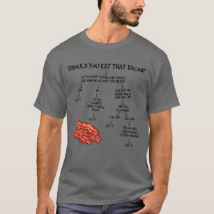 Should You Eat That Bacon Funny Bacon Lover Gift T-Shirt
